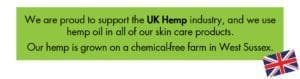 UK Industrial Hemp. Sustainable, Chemical Free Hemp Oil. Made in The UK. Awake Organics.