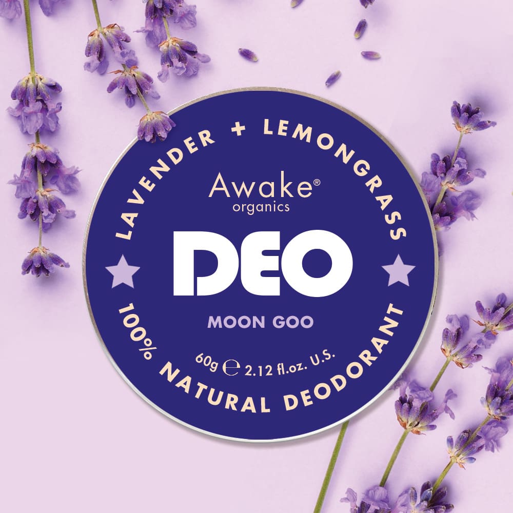 Moon Goo Lavender and Lemongrass Deodorant | Awake Organics