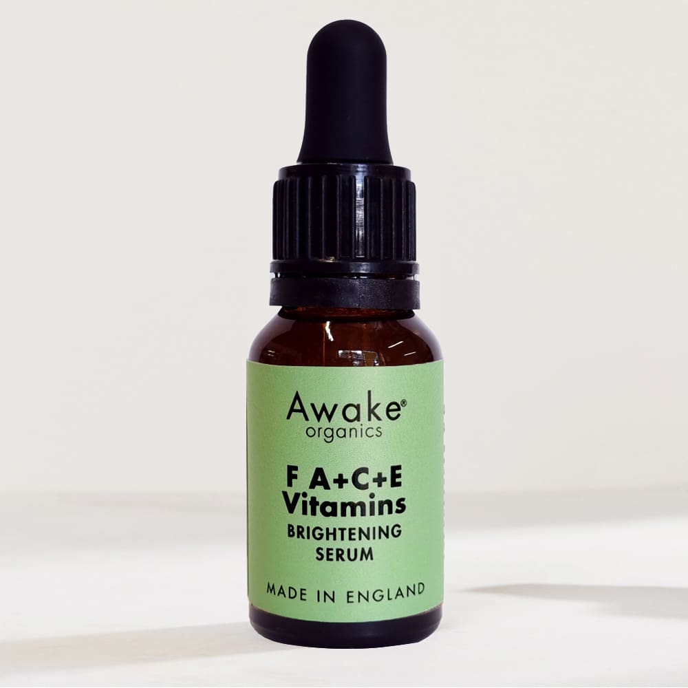 F A+C+E Vitamins Brightening Serum | 100% Natural | Awake Organics