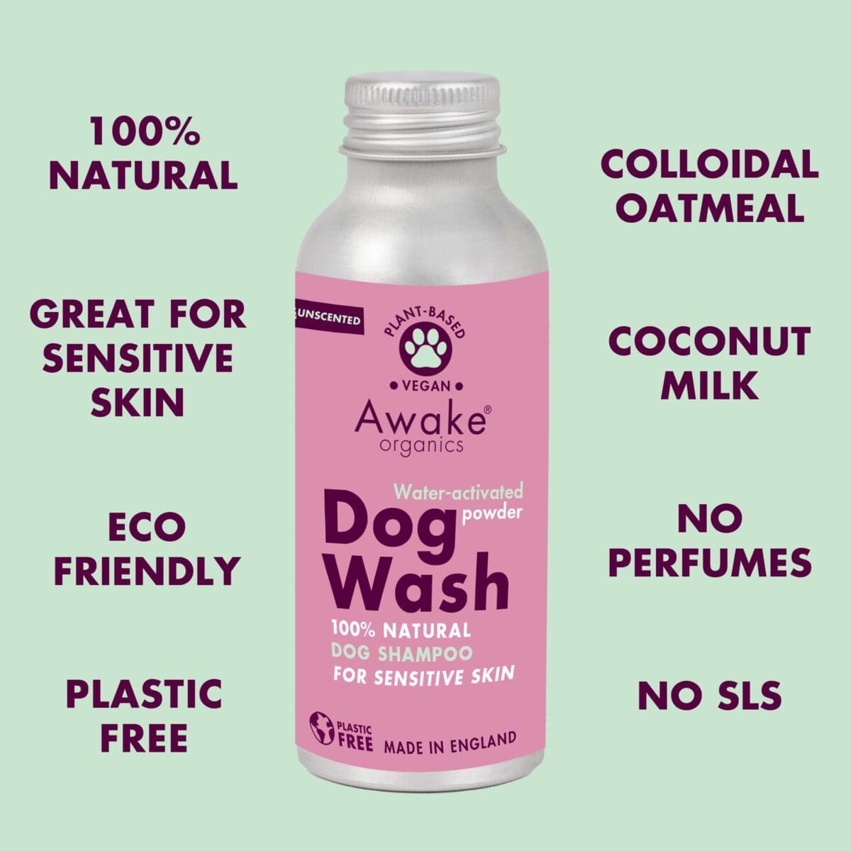 Dog Wash | Natural Dog Shampoo | Awake Organics